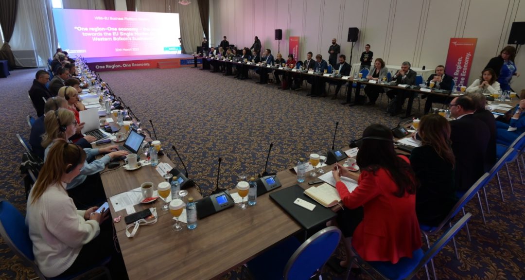 Meeting of the WB6-EU Business Platform in Skopje – The progress towards the EU Single Market for the Western Balkan’s businesses